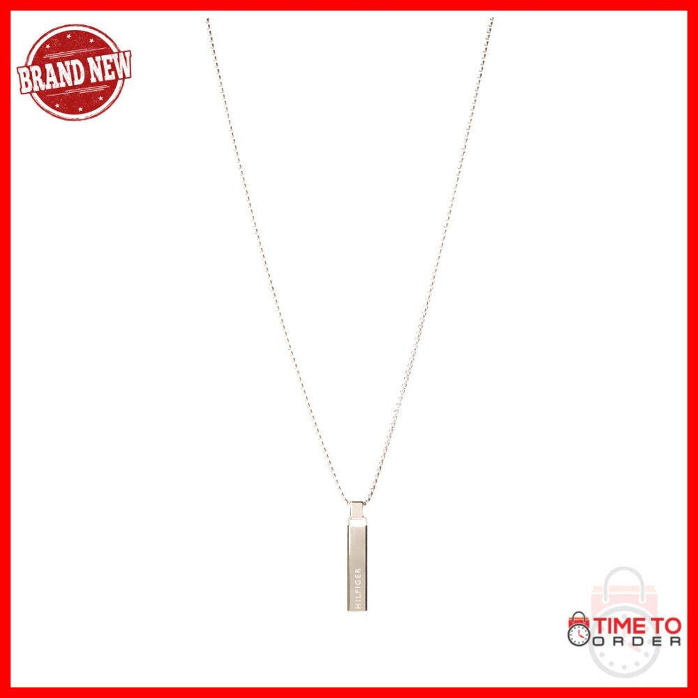 Stainless Steel Dog Tag Necklace with Adjustable Lobster Clasp